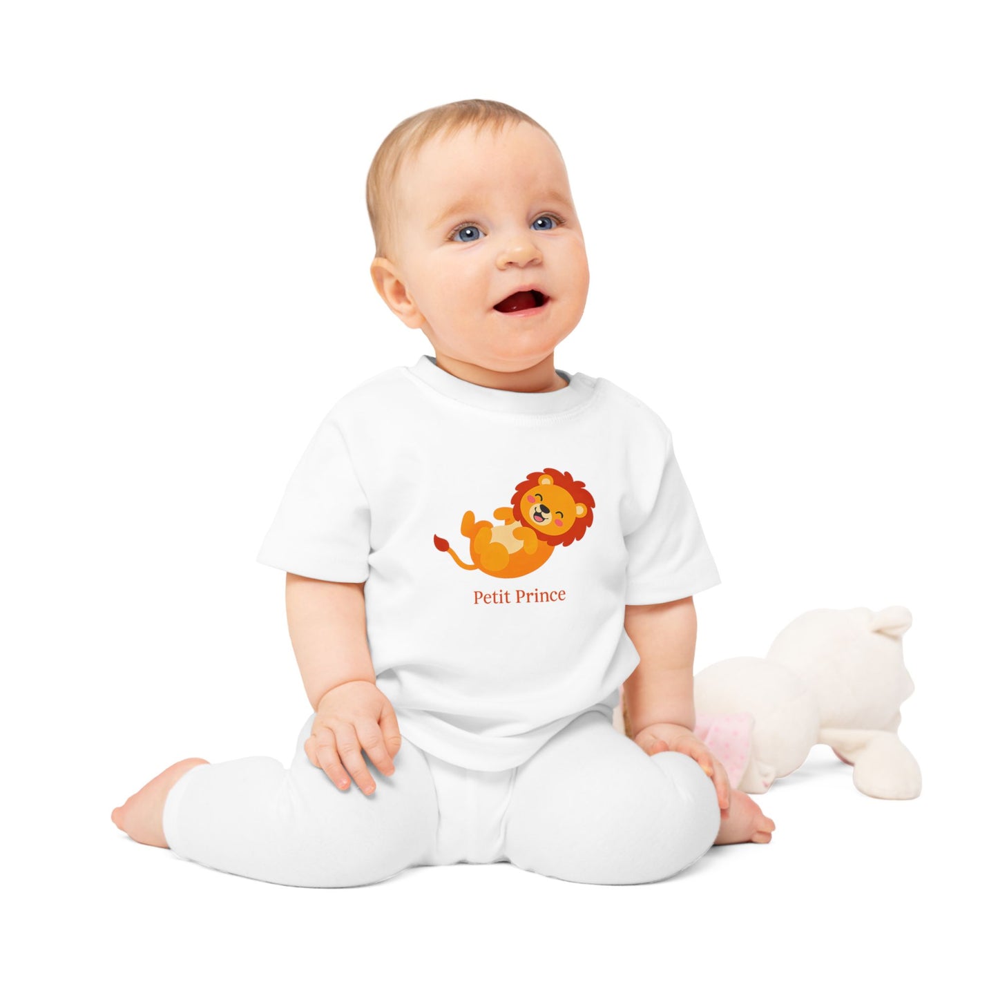 Petit Prince Lion Baby T-Shirt — Cute Nursery Tee for Newborns & Toddlers