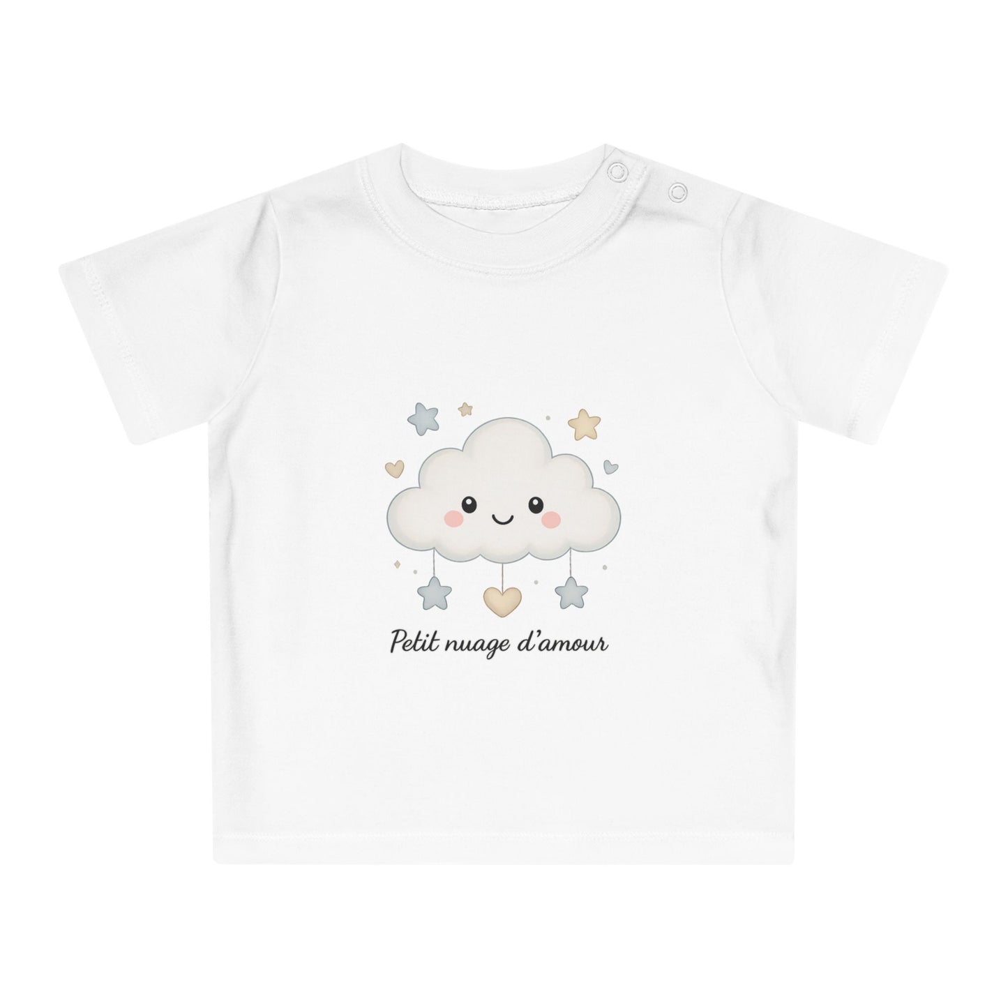 T-shirt bébé Petit nuage d’amour – coton doux garçon & fille