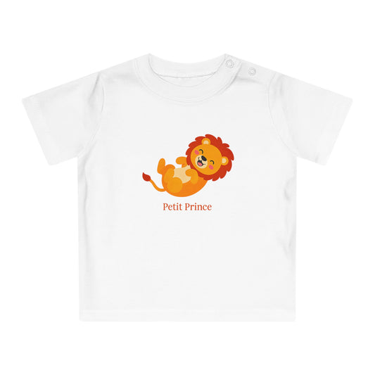 Petit Prince Lion Baby T-Shirt — Cute Nursery Tee for Newborns & Toddlers