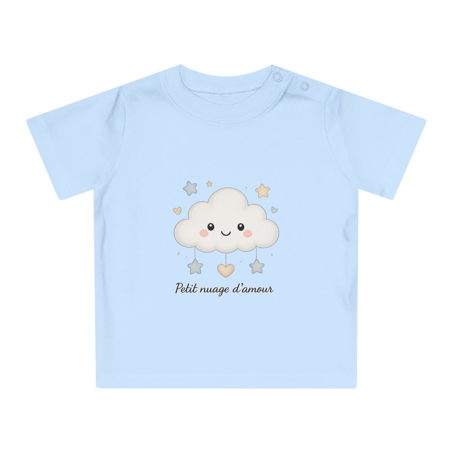 T-shirt bébé Petit nuage d’amour – coton doux garçon & fille