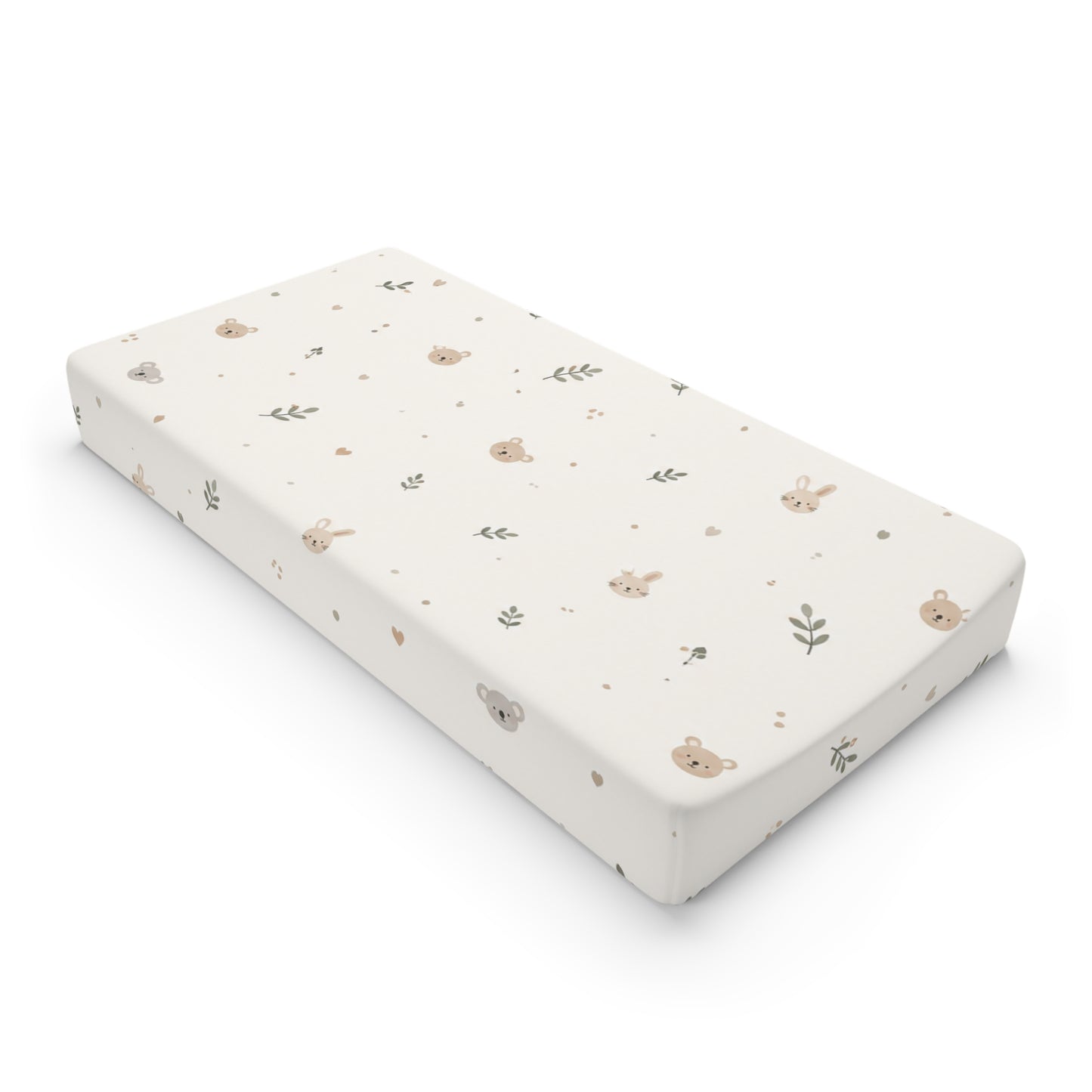 Housse de matelas à langer – Tout doux (design mixte)