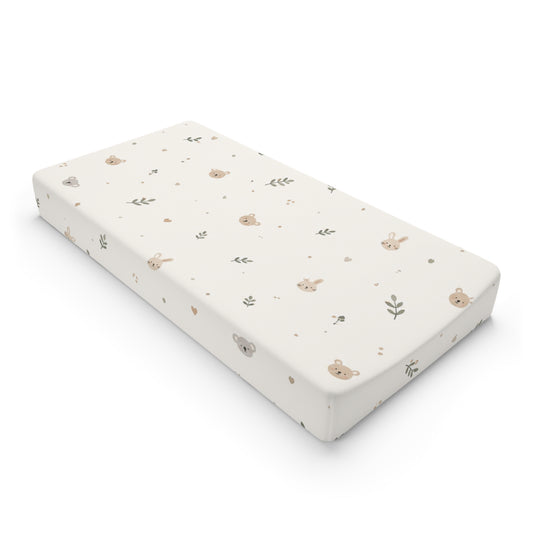 Housse de matelas à langer – Tout doux (design mixte)